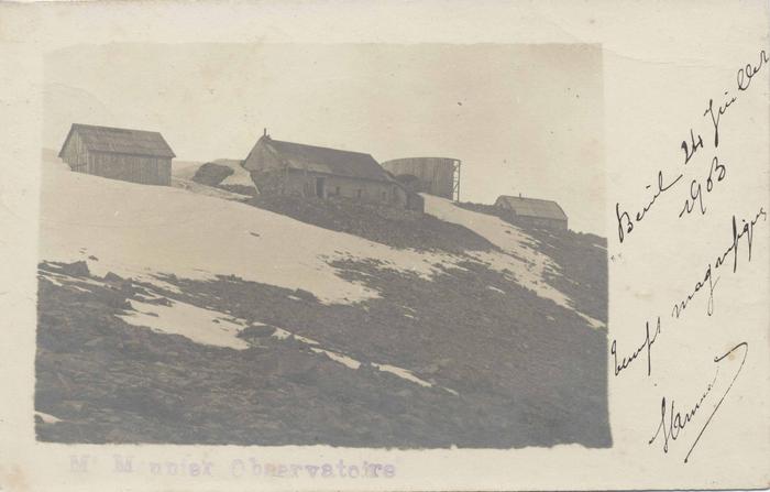 Observatoire  Mont Mounier (alt. 2800 m)